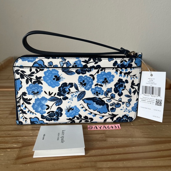 Kate Spade medium L-zip wristlet🎈🎈 - Picture 2 of 10